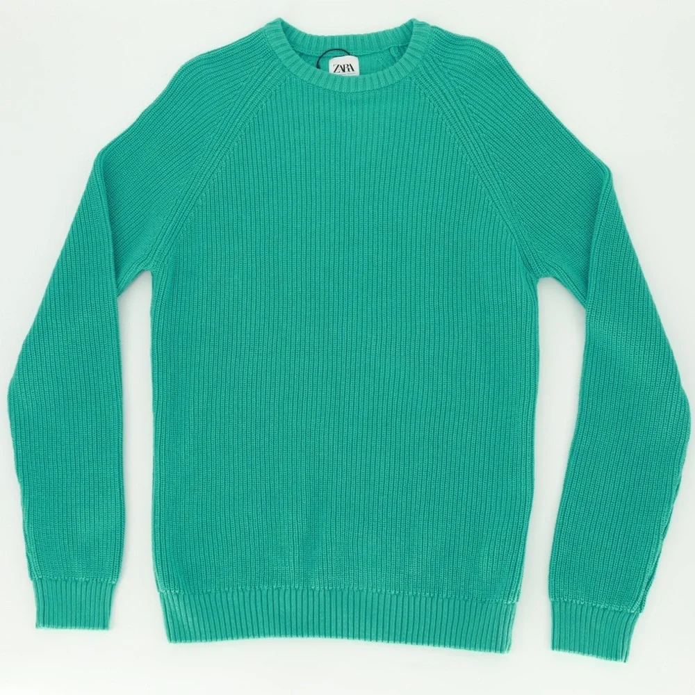 ZARA KNIT‎ CREWNECK SWEATER